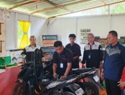 PKBM Husnan Gorontalo Gelar Ujian Kompetensi Otomotif Sepeda Motor Tingkat Provinsi