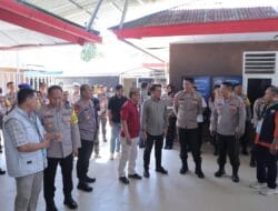 Kapolresta Gorontalo Kota Dampingi Tim Asistensi Dan Pamatwil Mabes Polri Cek di TPS Khusus Lapas Kelas IIA Gorontalo