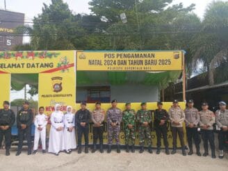 Polresta Gorontalo Kota Siagakan Lima Pos Pengamanan dan Terpadu untuk Operasi Lilin Otanaha 2024