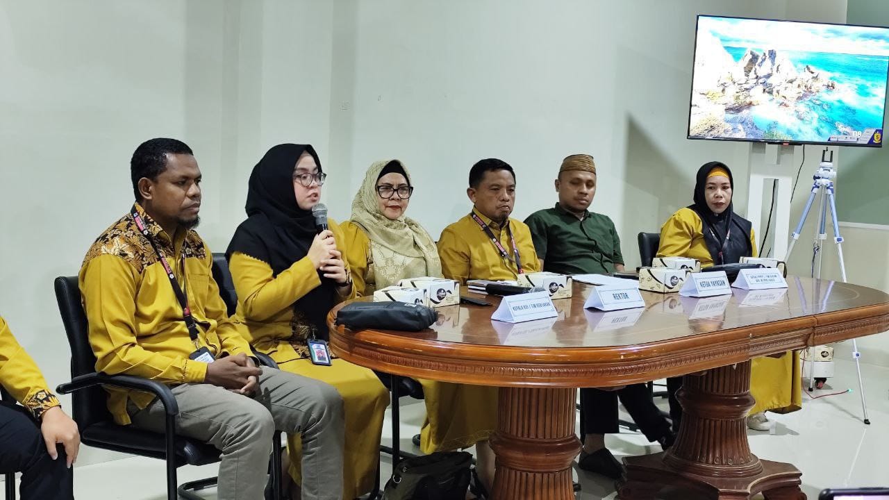 Kepala Kantor Urusan Internasional (KUI) dan Tim Kebijakan, Universitas Bina, Mandiri Gorontalo Dr. Ayu Anastasya Rachman,.