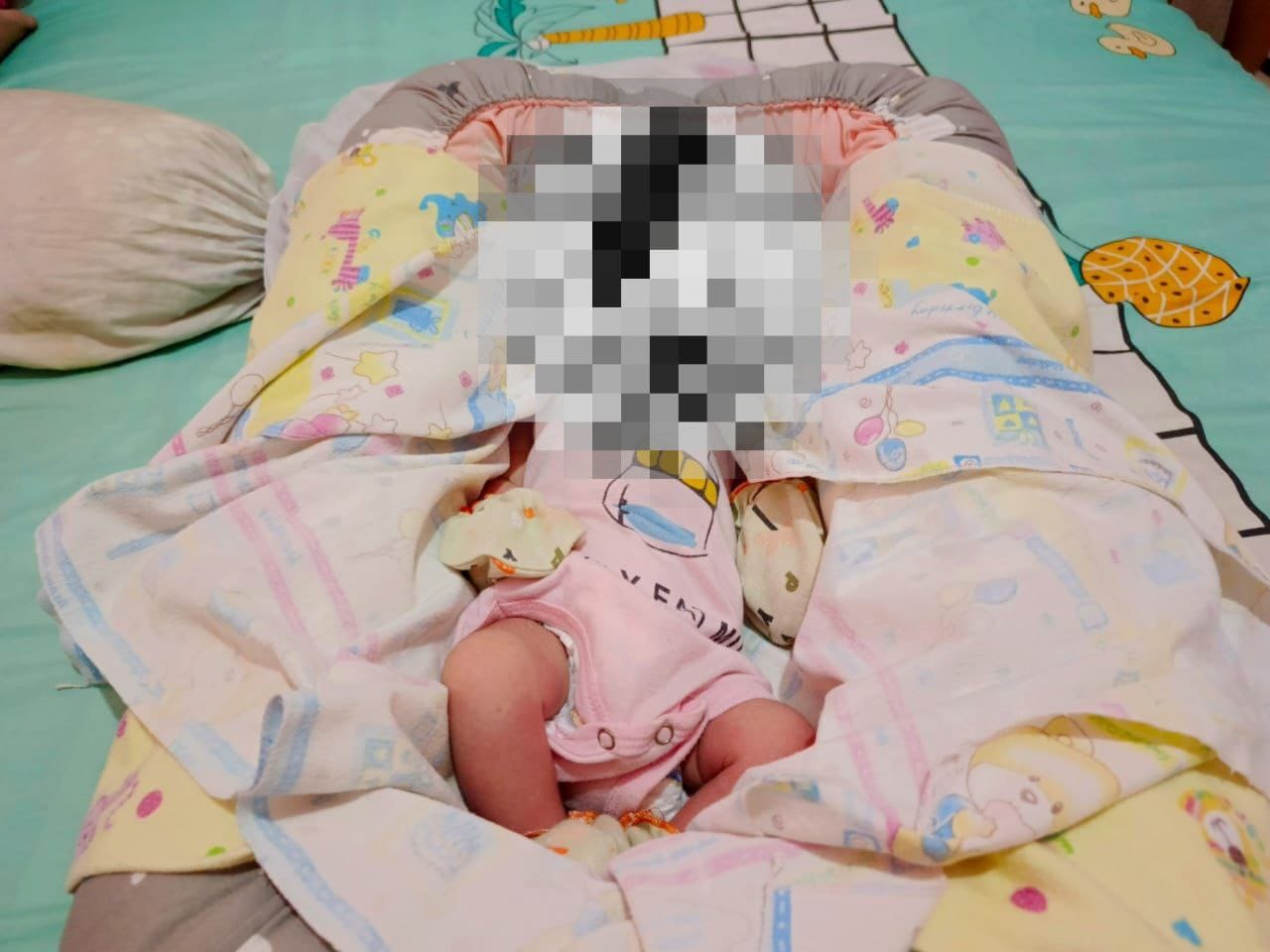 Bayi Perempuan yang ditemukan Di GORR, ( F. Fahri)