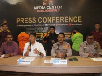 Polda Gorontalo Bongkar Tambang Emas Ilegal di Boalemo, 3 Orang Jadi Tersangka