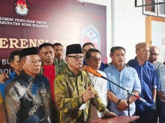 Ismet Mile Serukan Persatuan, Ajak Rakyat Bone Bolango Bangun Daerah Bersama