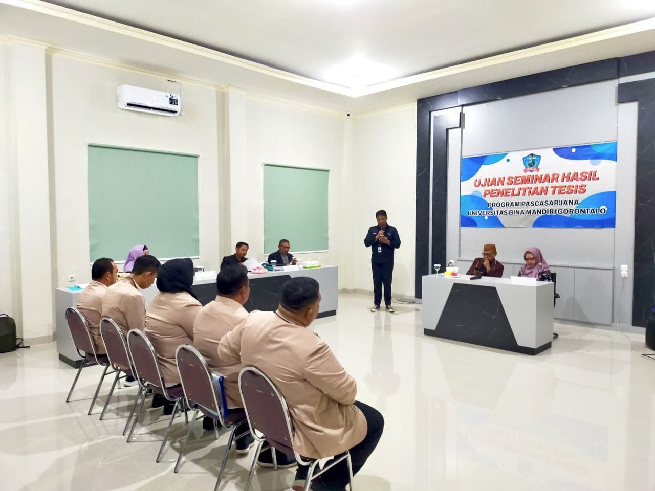 PPs UBM Gorontalo Gelar Ujian Seminar Hasil Tesis Gelombang 2 ( F. Hms)