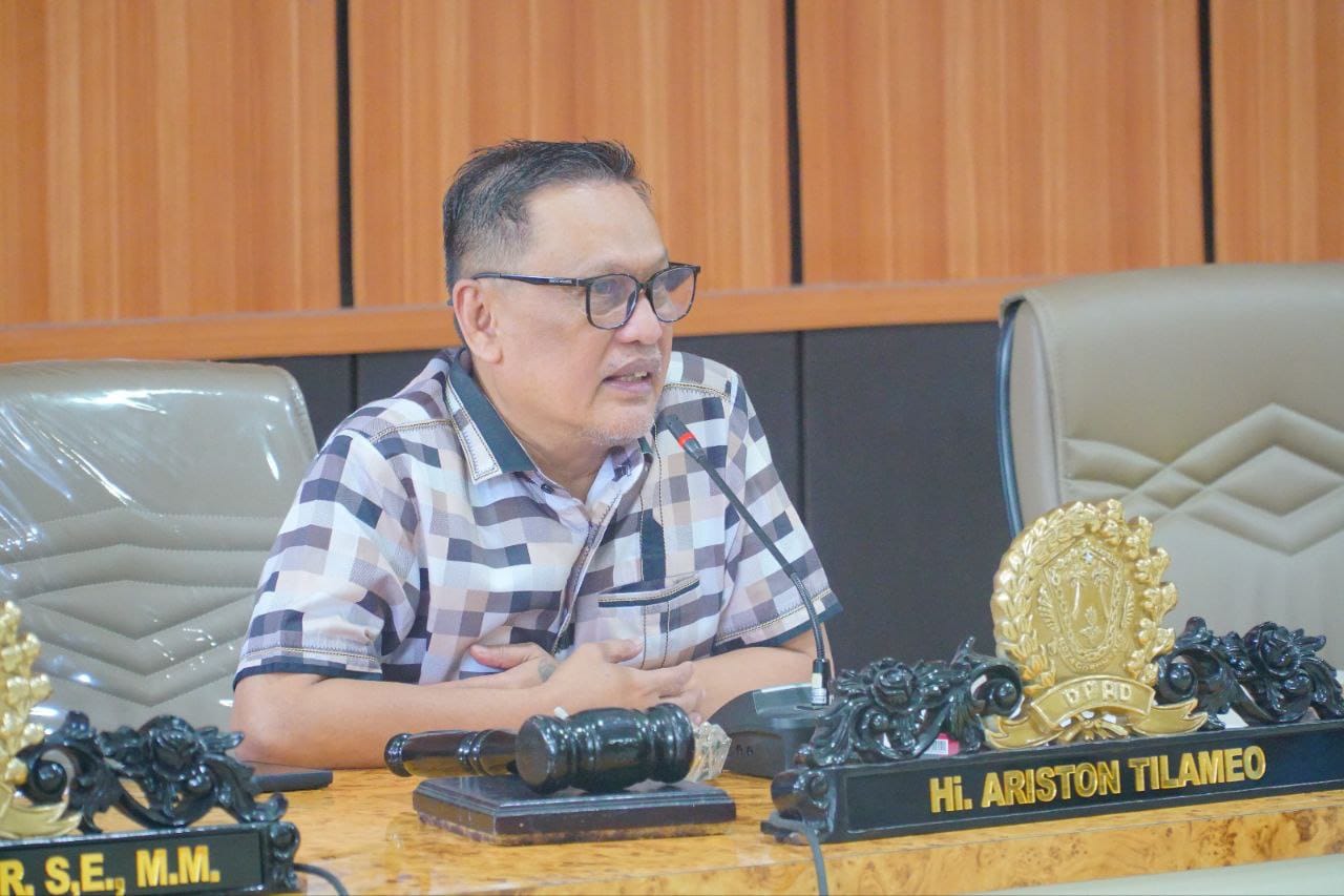 Ketua Komisi III DPRD Kota Gorontalo, Ariston Tilameo ( Foto: Bella)