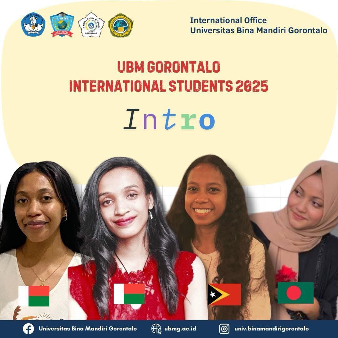 Warga Negara Asing (WNA) dinyatakan lulus menjadi mahasiswa baru UBM Gorontalo di tahun 2025 ( Foto : Hms)