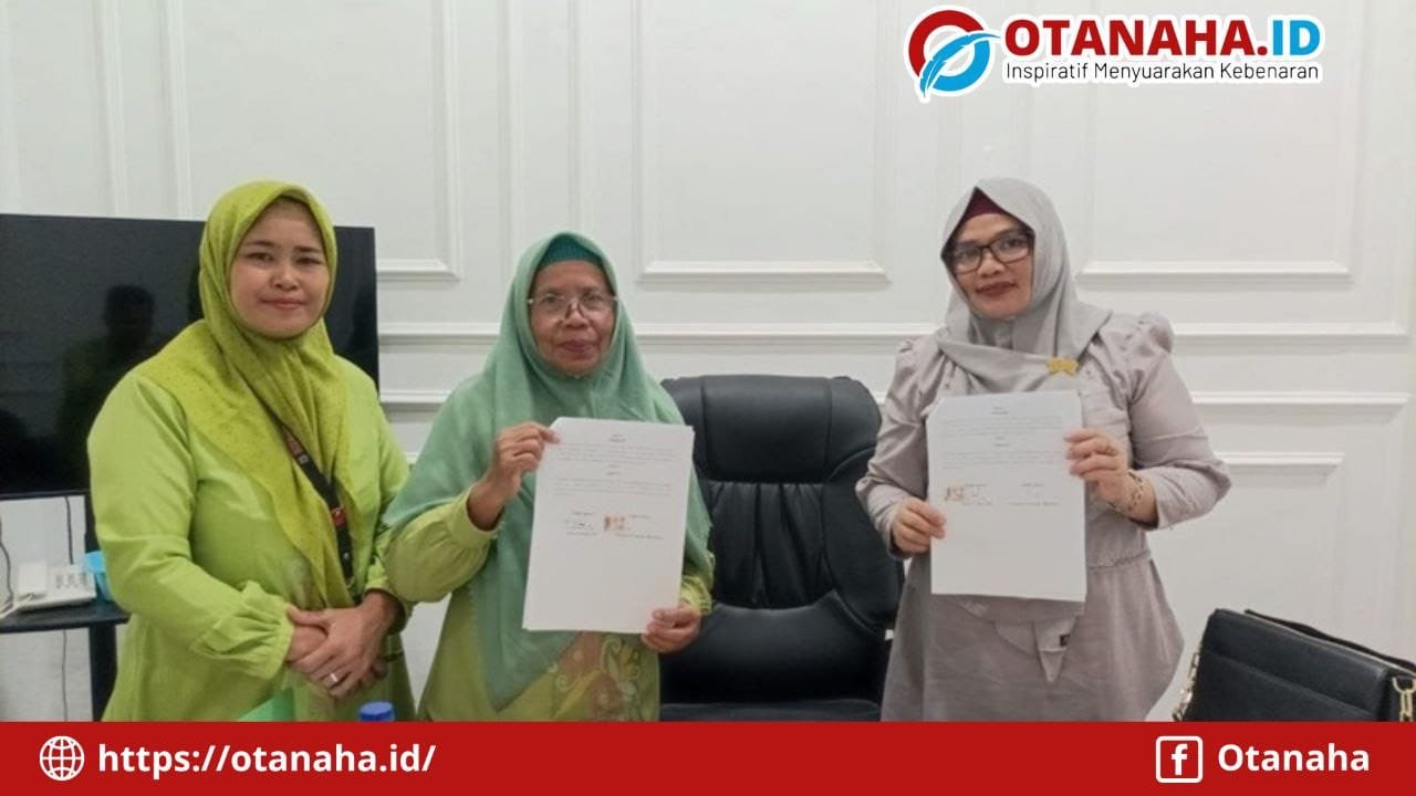 SMKS Bina Mandiri Boalemo dan Kepala Dinas Kesehatan Kabupaten Boalemo Saat melaksanakan Perjanjian Kerja Sama, Rabu (16/4/2025) Foto : Hms