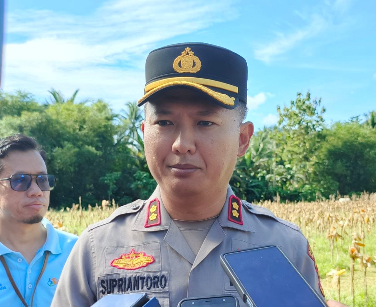 Kapolres Bone Bolango, AKBP Supriantoro ( Foto : Fahri)