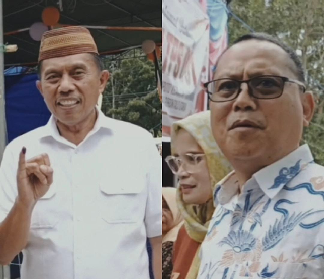 Calon Bupati Kabupaten Gorontalo Utara, nomor 1 Roni Imran dan Nomor Urut 2 Thorig Modanggu( Foto : Ist)