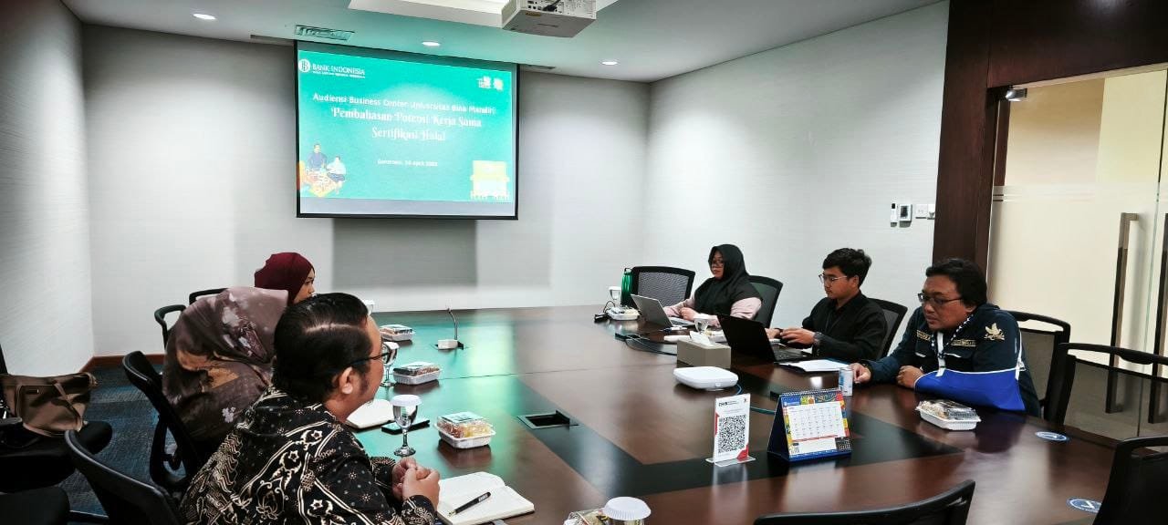 Tim UBM Gorontalo Audiensi ke BI, Bahas Implementasi Kerja Sama ( Foto: Hms)