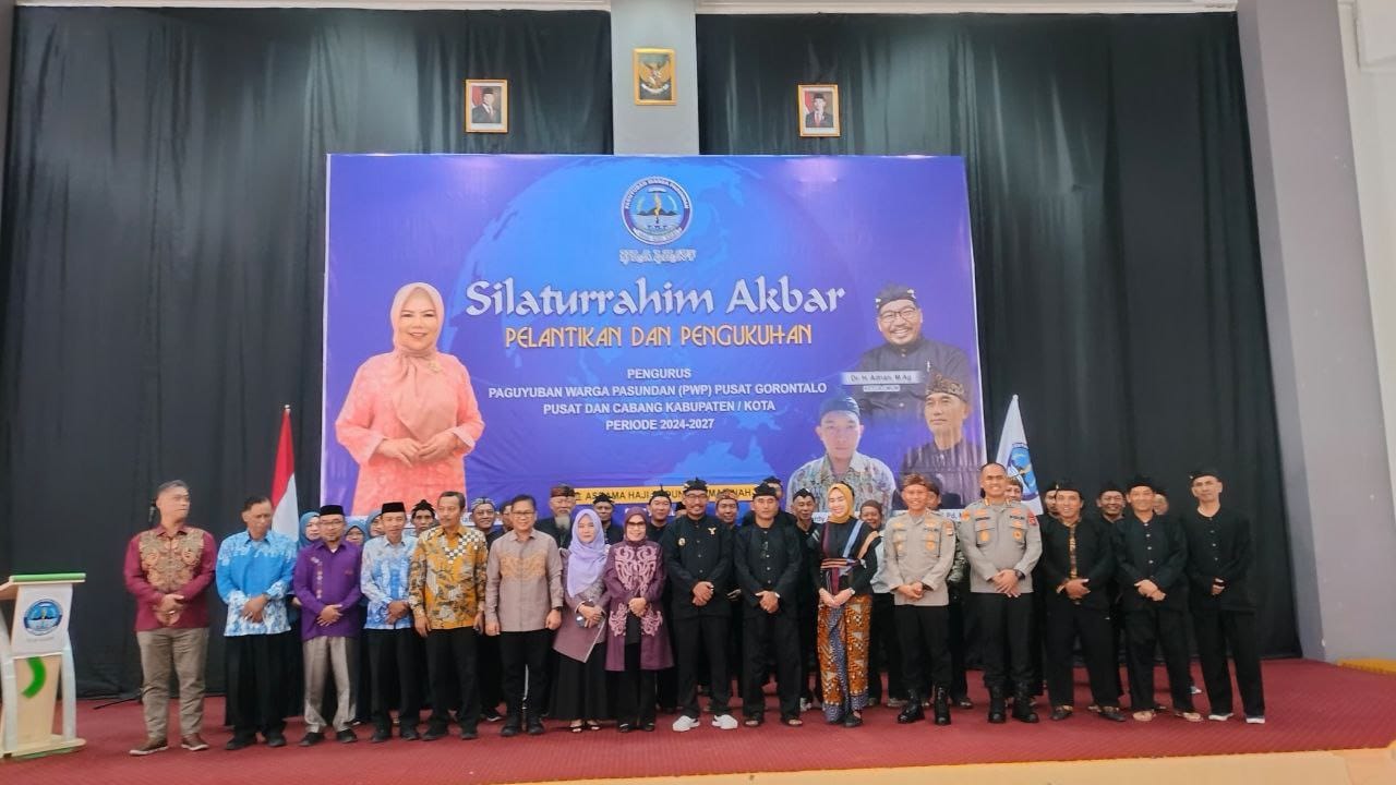 Pengurus Warga Pasundan Gorontalo 2024–2027 Resmi Dilantik ( Foto : Ist)