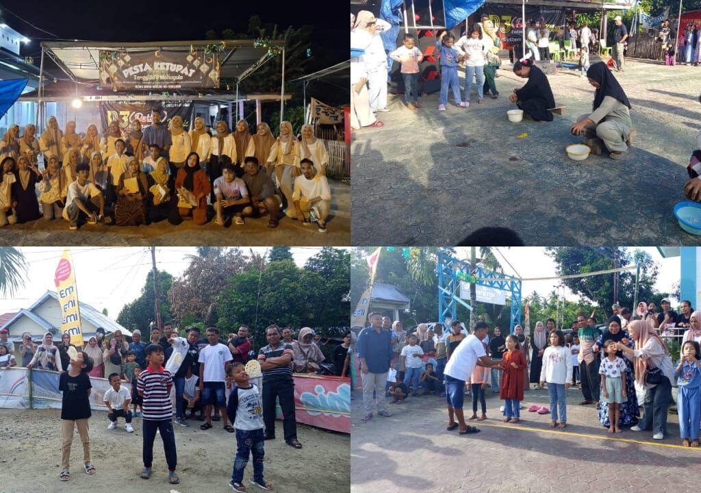 Remaja Masjid As-Shalihin dan menghadirkan nuansa kebersamaan melalui berbagai perlombaan tradisional yang digelar di halaman masjid pada Senin (7/4/2025).