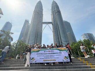 Mahasiswa Farmasi UBM Gorontalo Magang di Malaysia, Pimpin Proyek Internasional lewat Program KKM Internasional
