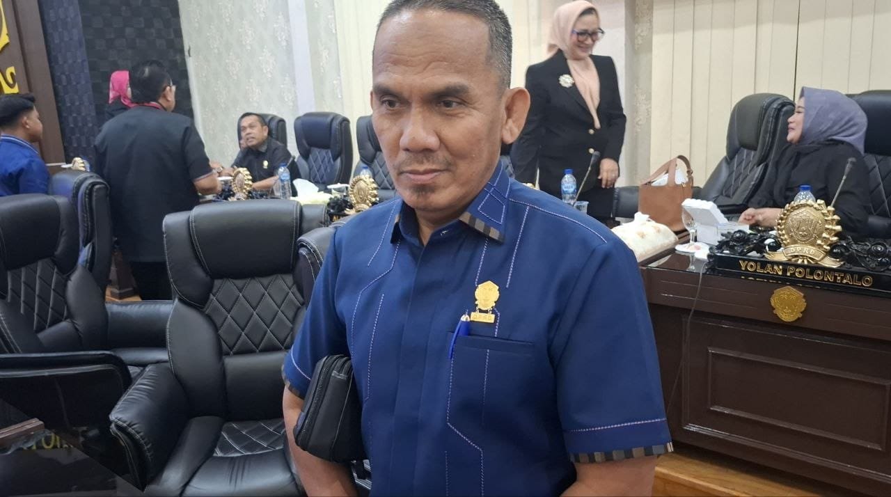 Anggota DPRD Kota Gorontalo, Darmawan Duming ( Foto : Bella)