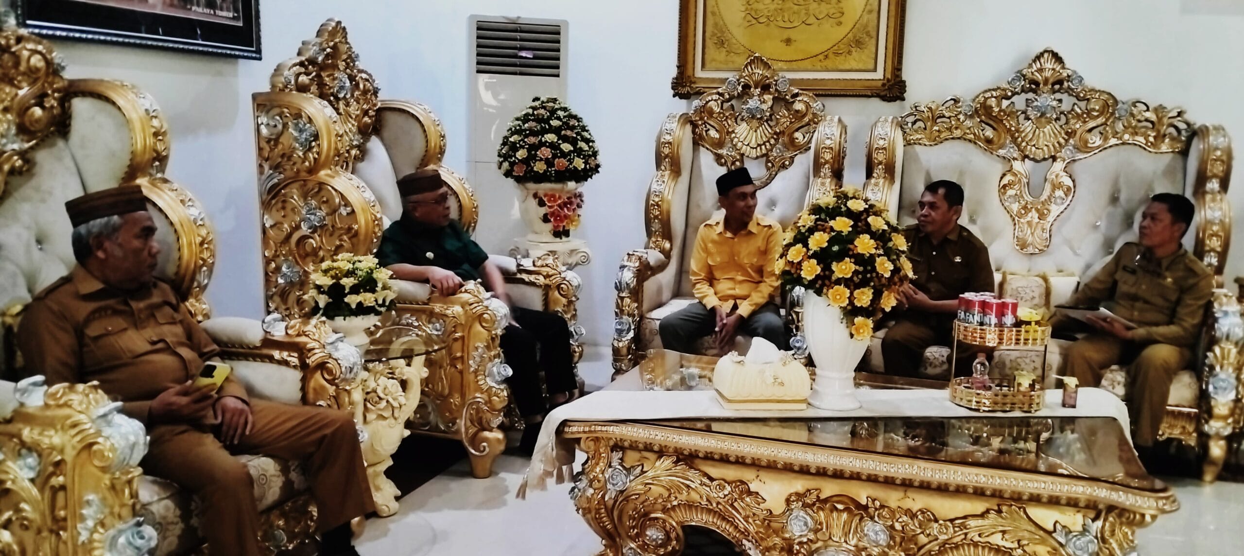 FMTBM) menggelar audiensi dengan Bupati Gorontalo di Rumah Dinas Bupati, Senin (16/6/2025