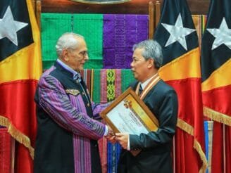 ‎Dosen UNG Terima Penghargaan Tertinggi dari Presiden Timor-Leste