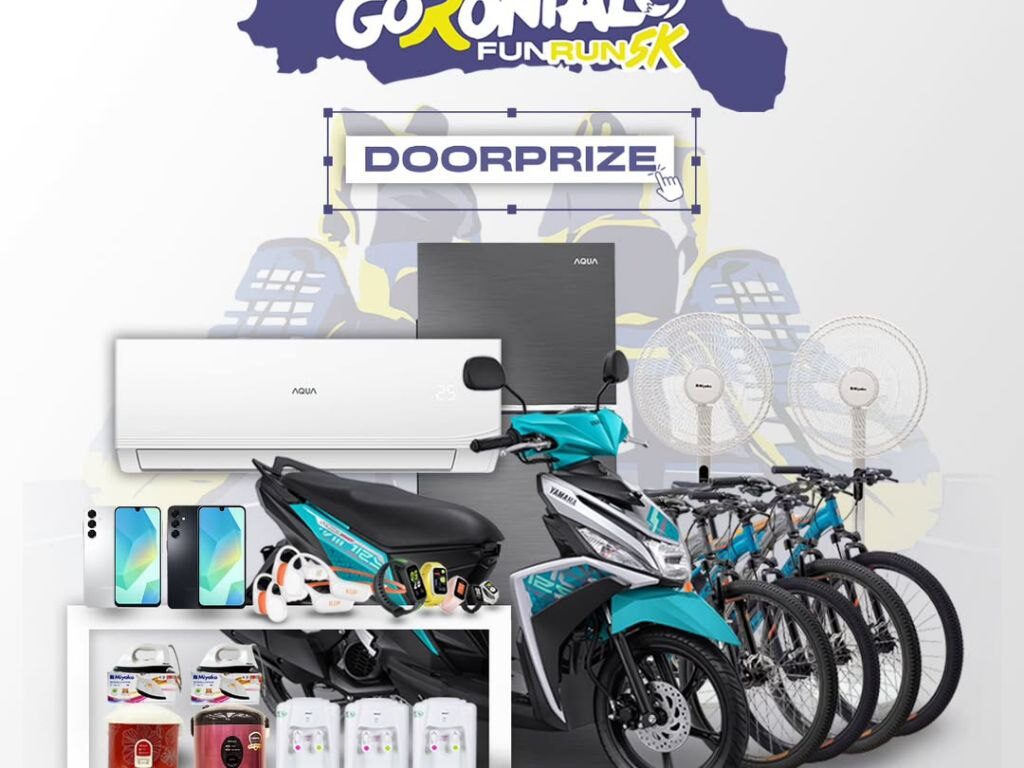 Isi Mystery Box Gorontalo Fun Run 2025