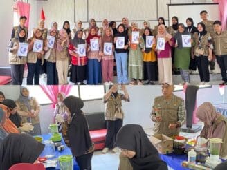 CitrySida, Inovasi Larvasida Alami dari Daun Jeruk Mahasiswa KKN UNG 2025 untuk Cegah Malaria
‎