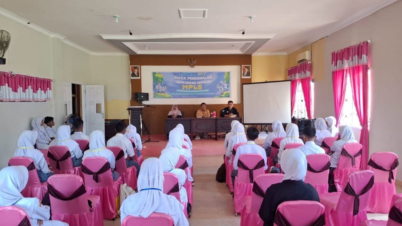 Kegiatan ‎MPLS SMKS Bina Mandiri Boalemo( Foto: Hms)