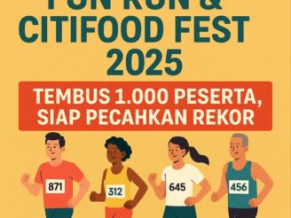 ‎Gorontalo Fun Run & CitiFood Fest 2025,Tembus 1.000 Peserta, Siap Pecahkan Rekor