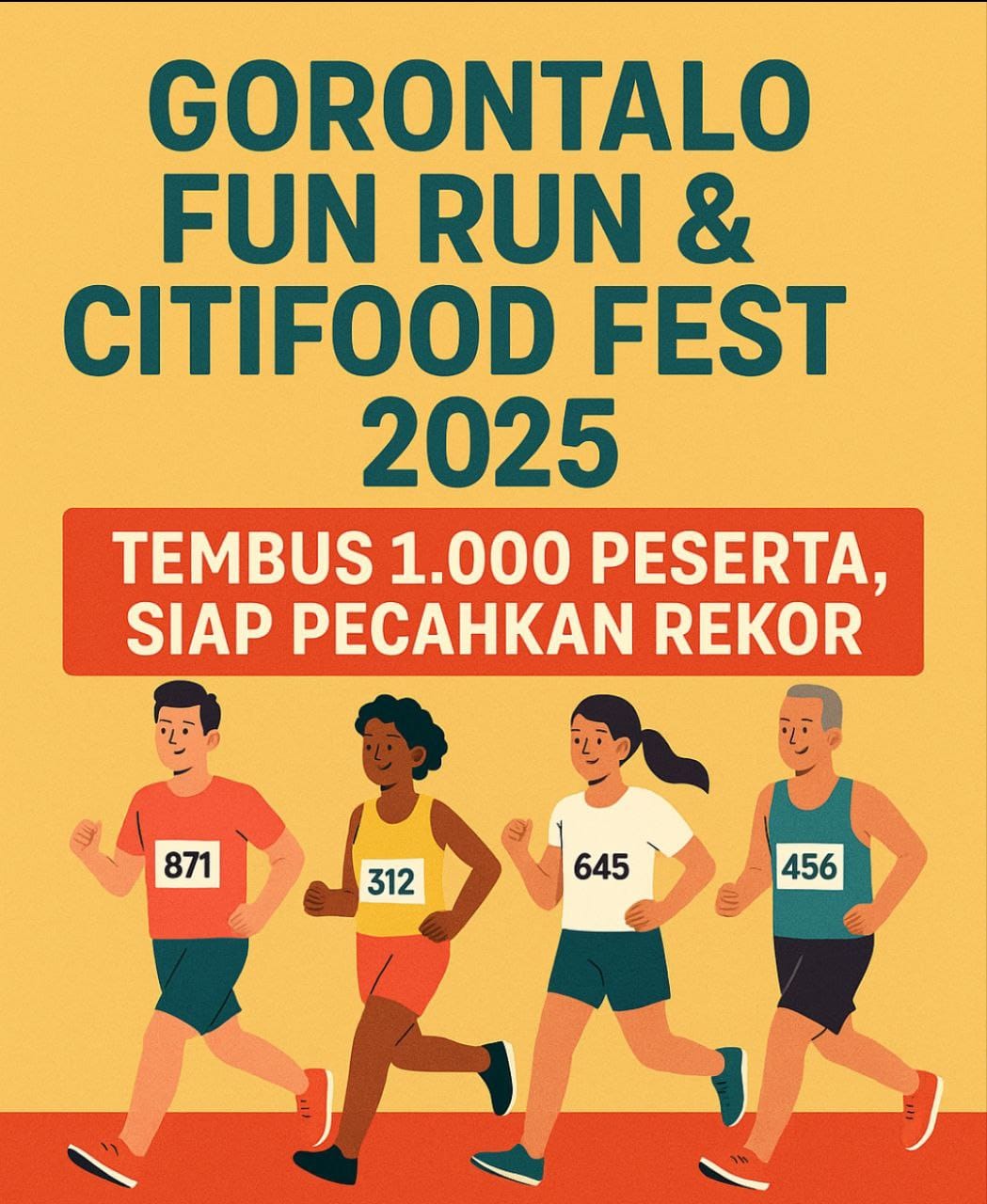 Infografis : Gorontalo Fun Run