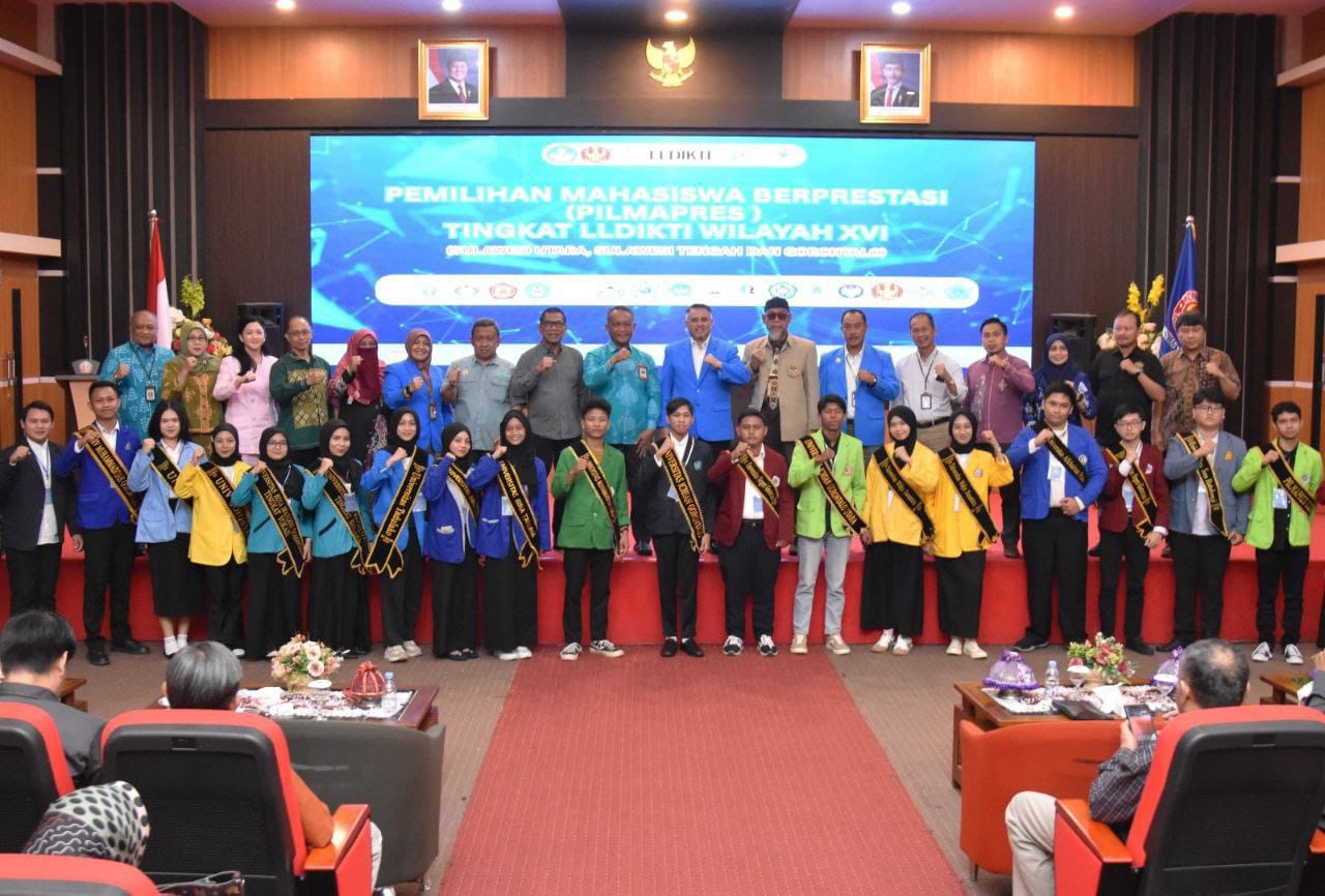 UBM Gorontalo Wakili LLDIKTI XVI di PILMAPRES 2025 ( Foto: Hms)