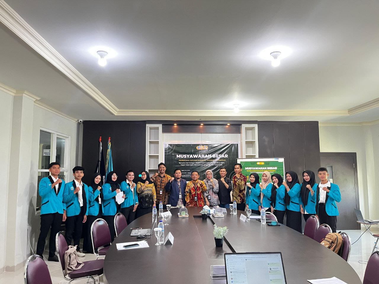 Mubes Pertama Mahasiswa Prodi HI UBM Gorontalo ( Foto : Hms)