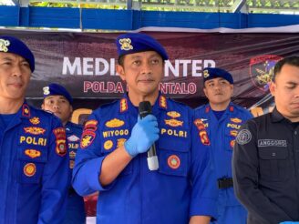 Polairud Polda Gorontalo Tangkap 3 Pelaku Bom Ikan di Pesisir Laut Gorontalo Utara, Sempat Kabur Menuju Ternate ‎