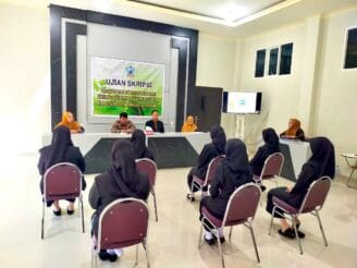 ‎7 Mahasiswa ARS FSTIK UBM Gorontalo Ikuti Ujian Skripsi, Dekan Tekankan Kualitas Akademik