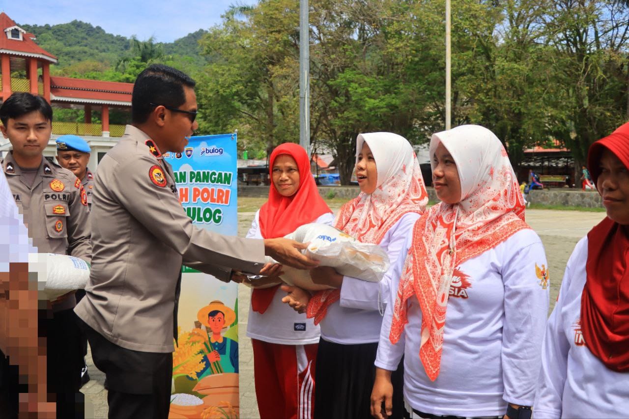 Wakapolda Gorontalo Ikuti Launching Nasional Gerakan Pangan Murah