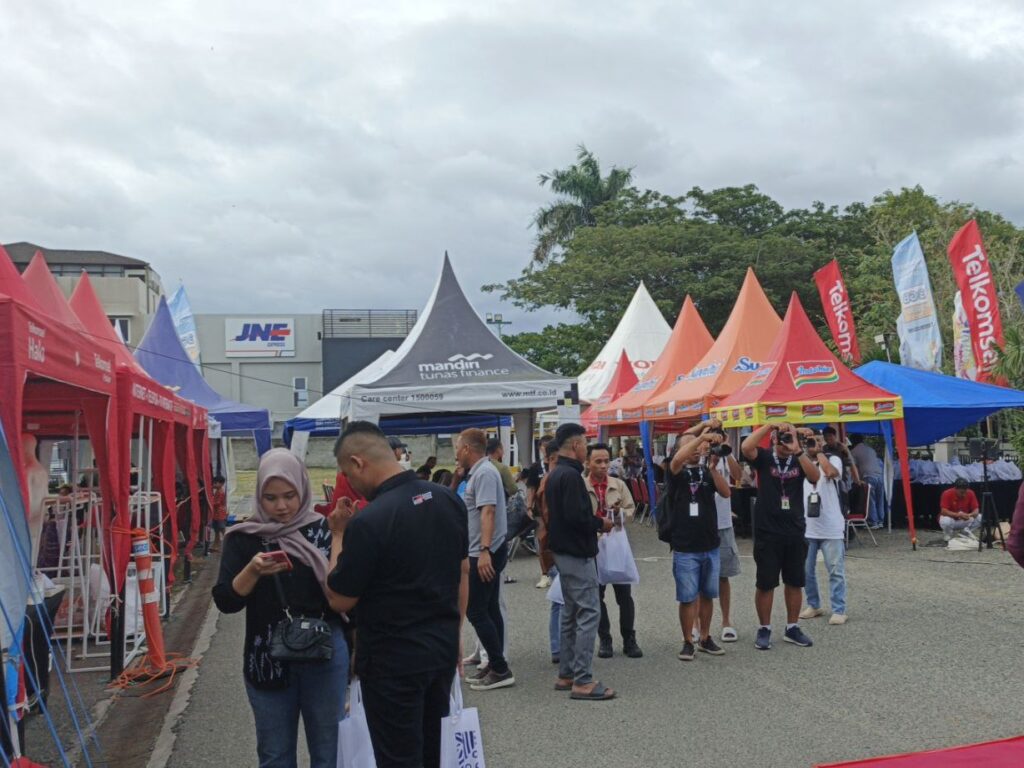 Suasana Meriah, Area Fun Run 5K & CitiFood Fest 2025 Gorontalo Mulai Dipadati Warga