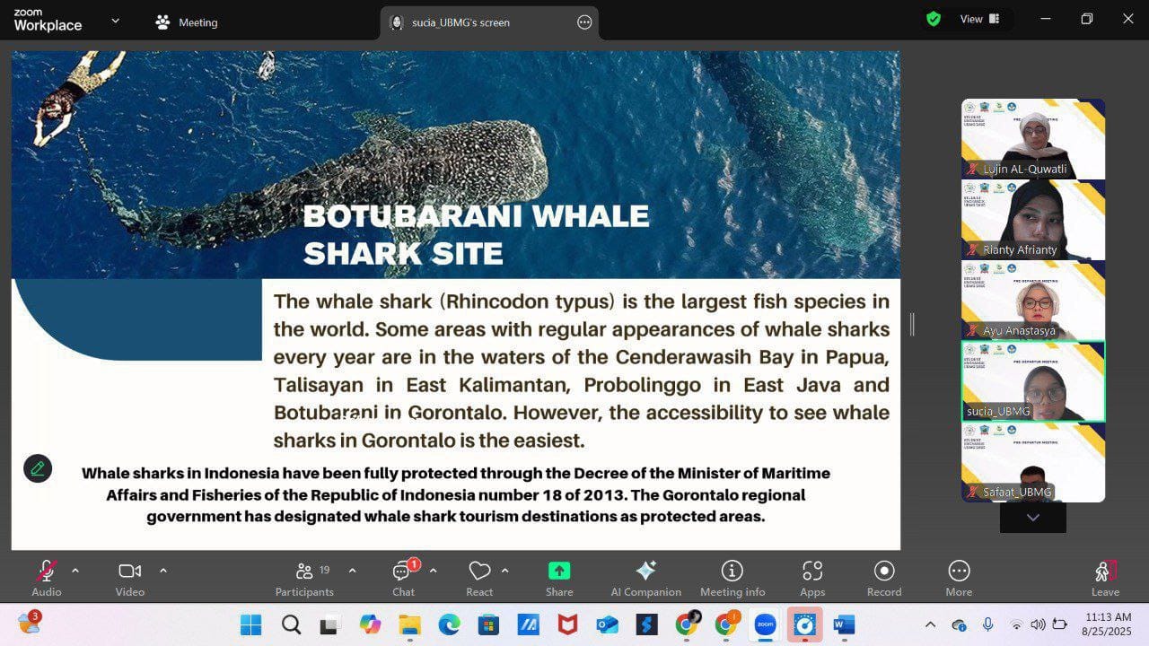 UBM Gorontalo bersama Tim International Week menyelenggarakan Pre-Departure Meeting bagi peserta Student Exchange Program Abroad (SEPA) 2025