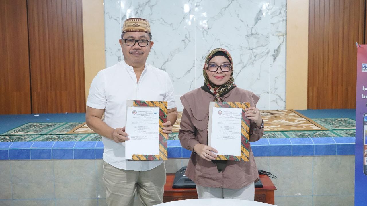 Rektor UNBITA Gorontalo dan Kepala LPP RRI Gorontalo , Resmi Melakukan MoU Sinergi Mencerahkan Masyarakat (8/8/2025) Foto : Humas
