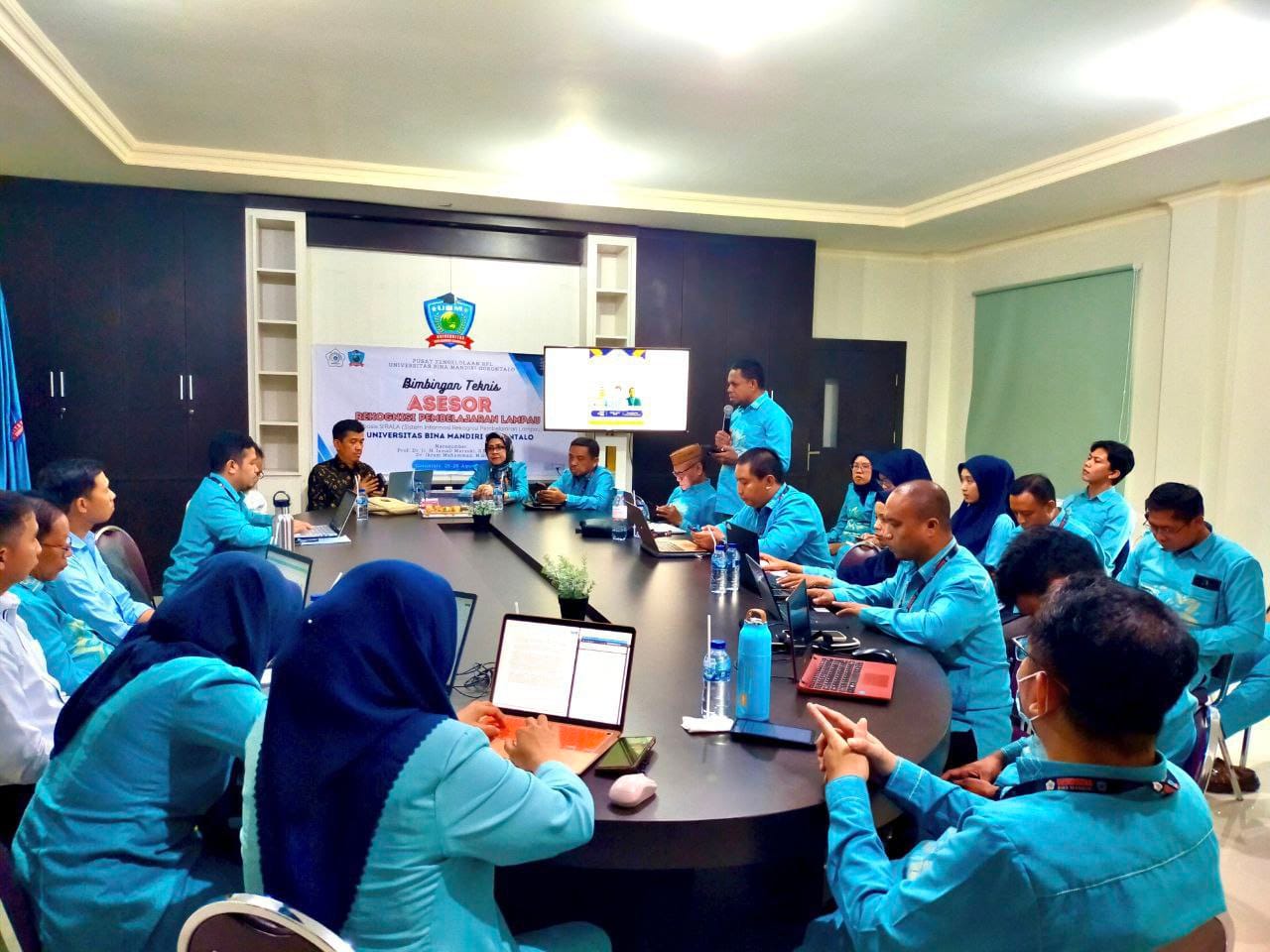 UBM Gorontalo menggelar Bimbingan Teknis (Bimtek) Asesor Program Rekognisi Pembelajaran Lampau (RPL),Senin, 25/8/2025