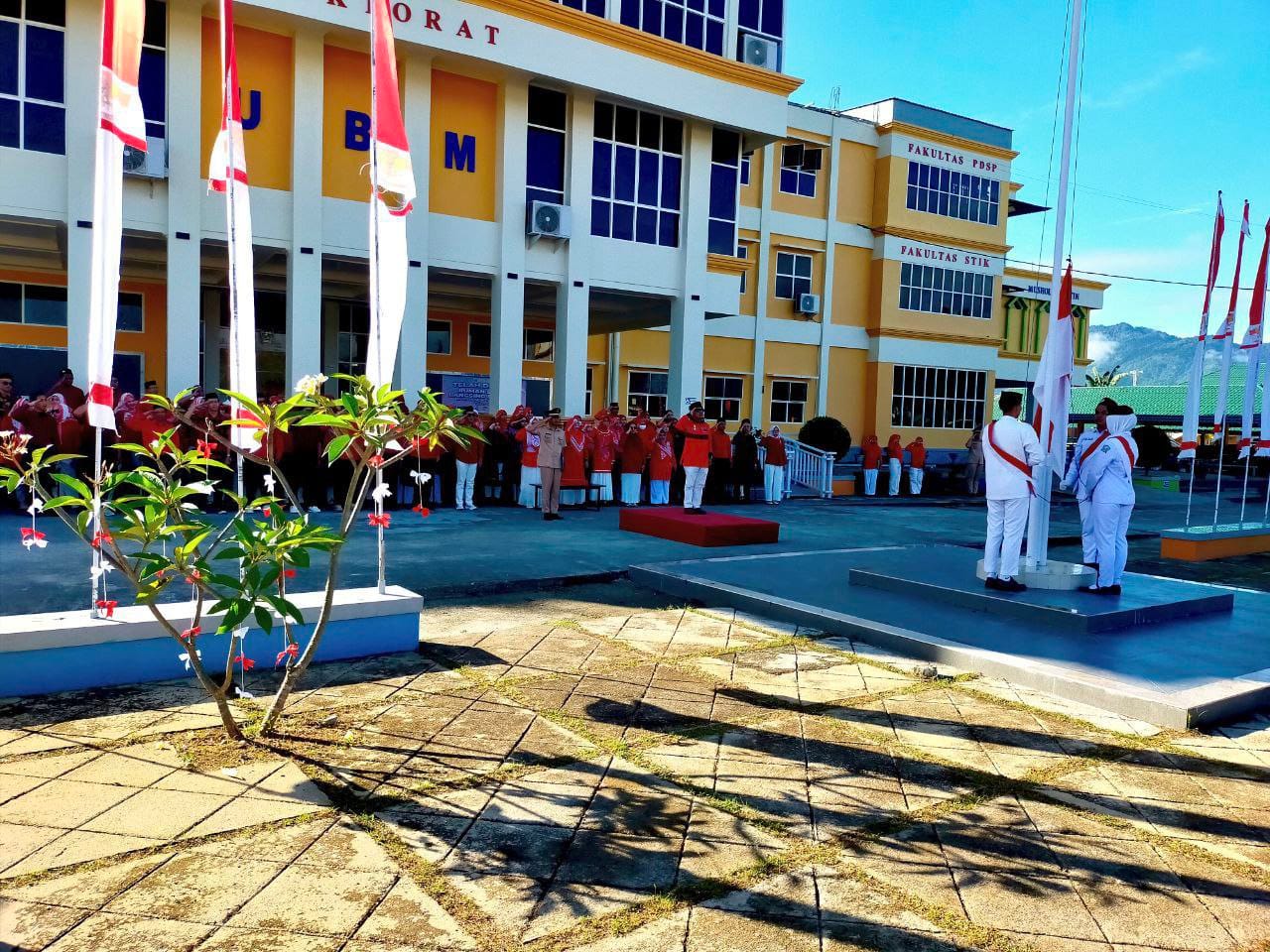 ‎YBMG Gelar Upacara Bendera Hari Ulang Tahun (HUT) Kemerdekaan Republik Indonesia ke-80 (Foto: Humas)