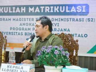 Matrikulasi Angkatan 36 PPs UNBITA, Munawir Sadzali Razak Dorong Mahasiswa Jadi Agen Reformasi Birokrasi