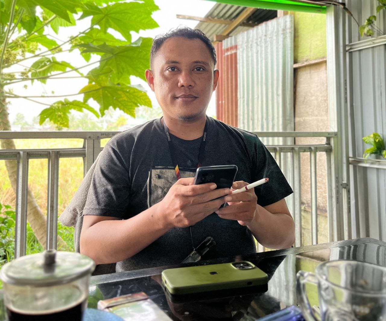 Frengkymax Kadir, aktivis Gorontalo sekaligus mantan Ketua LSM Jaman,