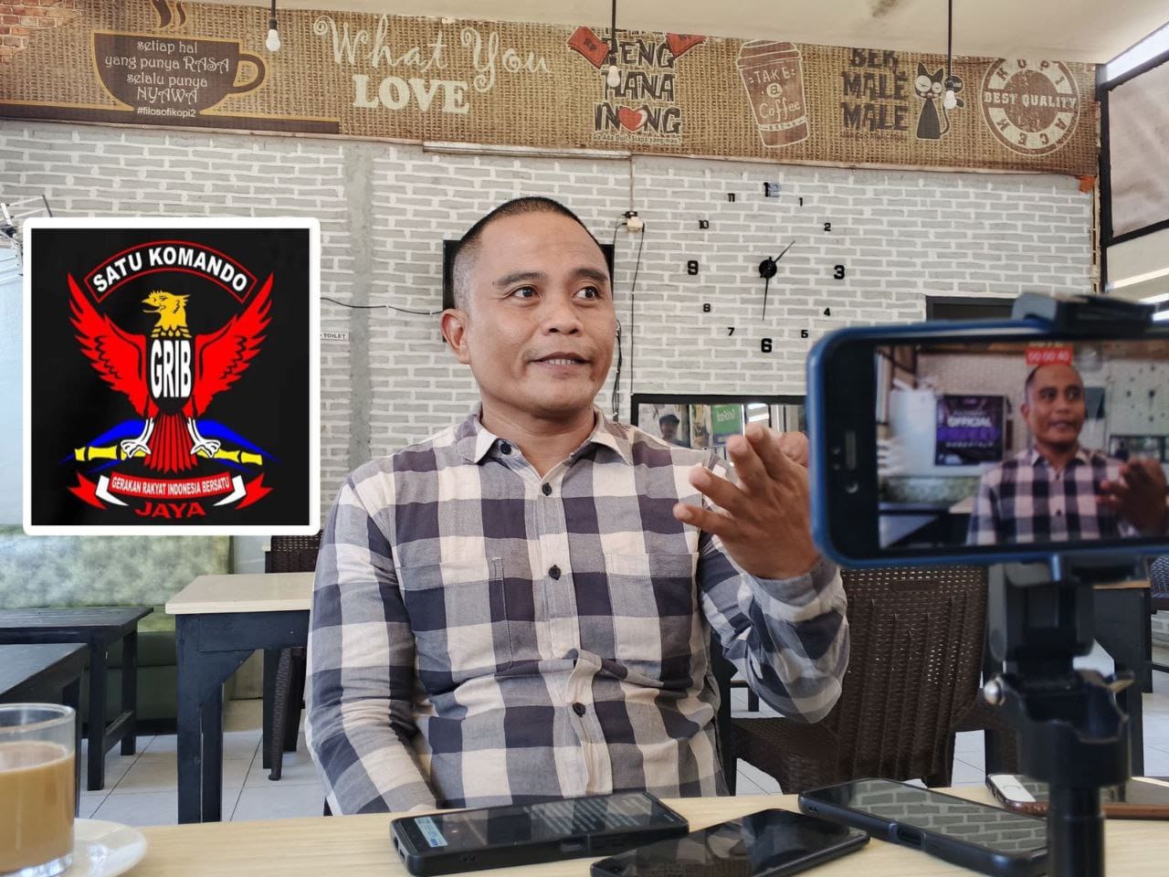 Sekretaris Umum Grip Jaya Provinsi Gorontalo, Moh. Vini Sidiki