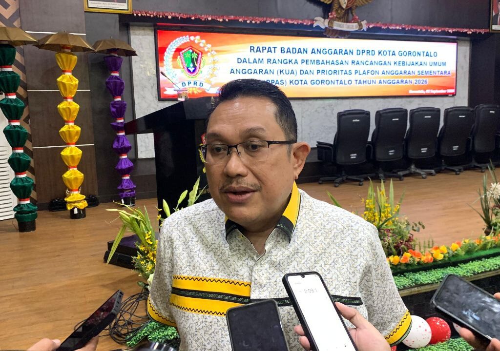 Sekretaris Fraksi Partai Golkar DPRD Kota Gorontalo, Totok Bachtiar (Foto: Hadi)