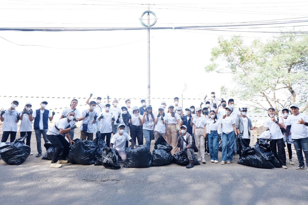 Tim Aston Gorontalo, Melaksanakan Aksi Sosial Bersih Bersih di Wisata Tamendao, Sabtu, 27/9/2025