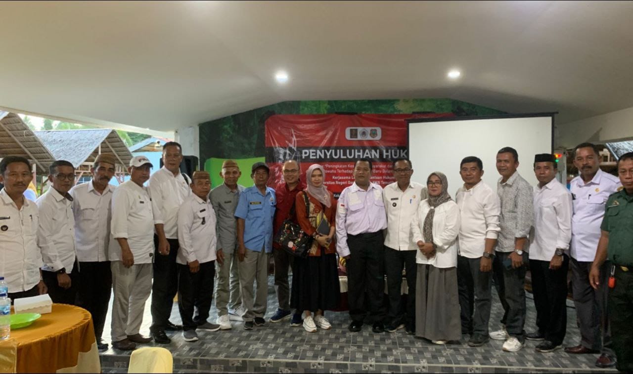 16 Kades se-Kecamatan Tibawa Ikuti Penyuluhan KUHP Nasional