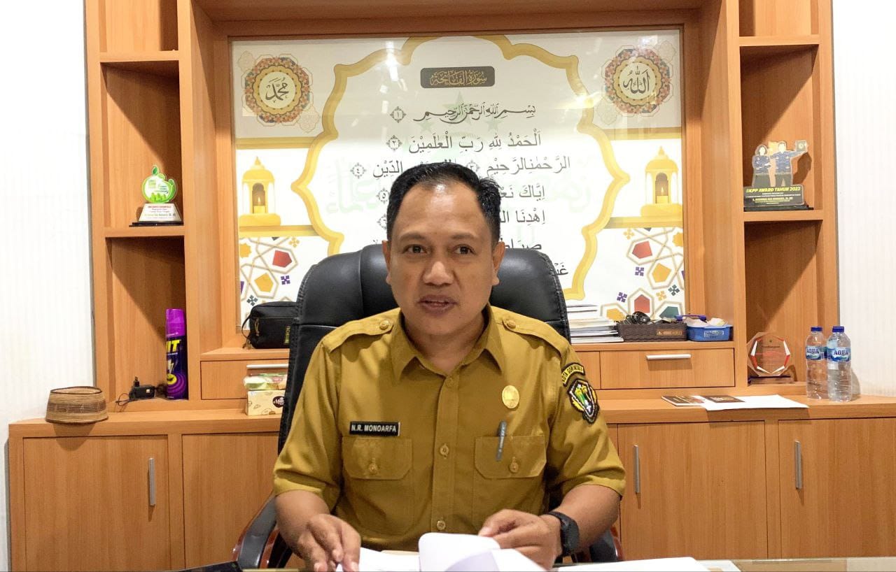 Sekretaris DPRD Kota Gorontalo, Hi. N.R. Monoarfa, SE., MH, ( Foto : Hadi)