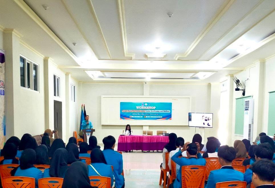 UBM Gorontalo pada Workshop Future Skills and Future Jobs, Career Bootcamp and Skillhub, Senin (29/9/2025),