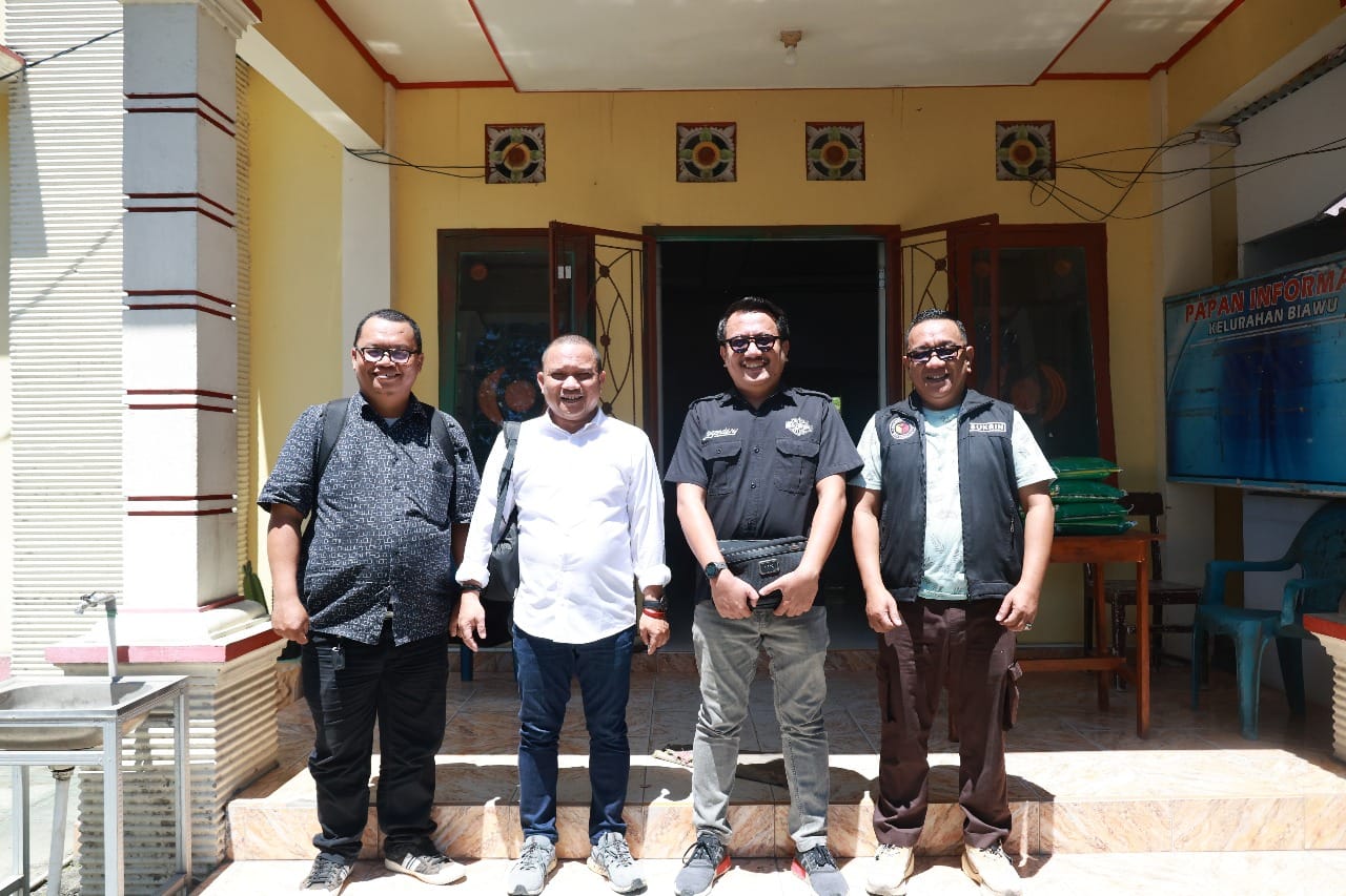 KPU Kota Gorontalo Bersama Bawaslu Kota Gorontalo pada Pelaksanaan Coklit Terbatas