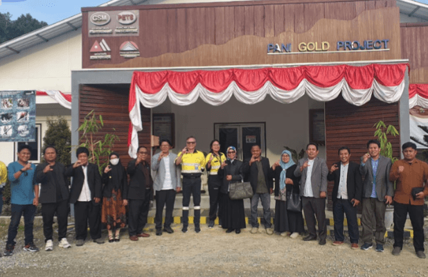 Universitas Pohuwato dalam Kunjungan Kemitraan ke Panig Gold Project, ( Foto : Hms)