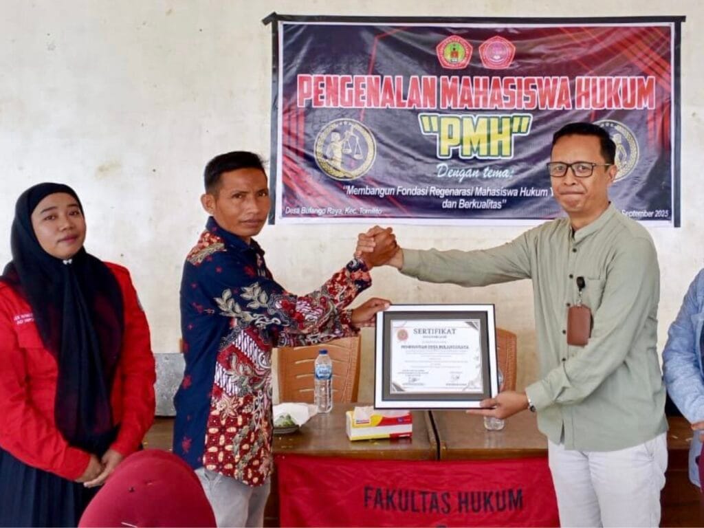 Pengkaderan Hukum Unisan Gorut, Upaya Mencetak Kader Penegak Keadilan Sejak Dini