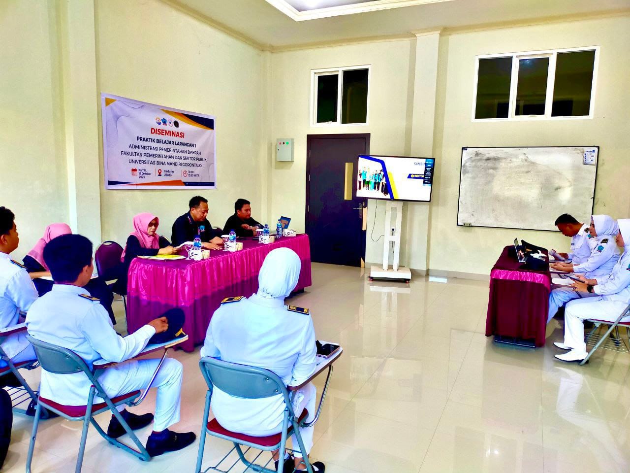 Mahasiswa APD UBM Gorontalo Tampilkan Hasil PBL I