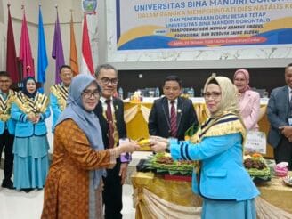 UBM Gorontalo Kukuhkan Prof. Dr. H. Basri Modding sebagai Guru Besar Tetap, Tegaskan Komitmen Penguatan SDM dan Transformasi Global