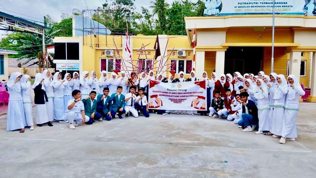 Semarak Sumpah Pemuda, SMK Bina Mandiri Boalemo Gelorakan Nasionalisme Lewat Lomba Edukatif
‎
