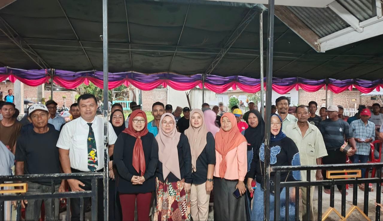 Ketua Komisi III DPRD Provinsi Gorontalo, Espin Tulie, S.E., M.Si saat Reses di Hunggaluwa